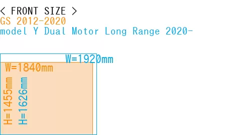 #GS 2012-2020 + model Y Dual Motor Long Range 2020-